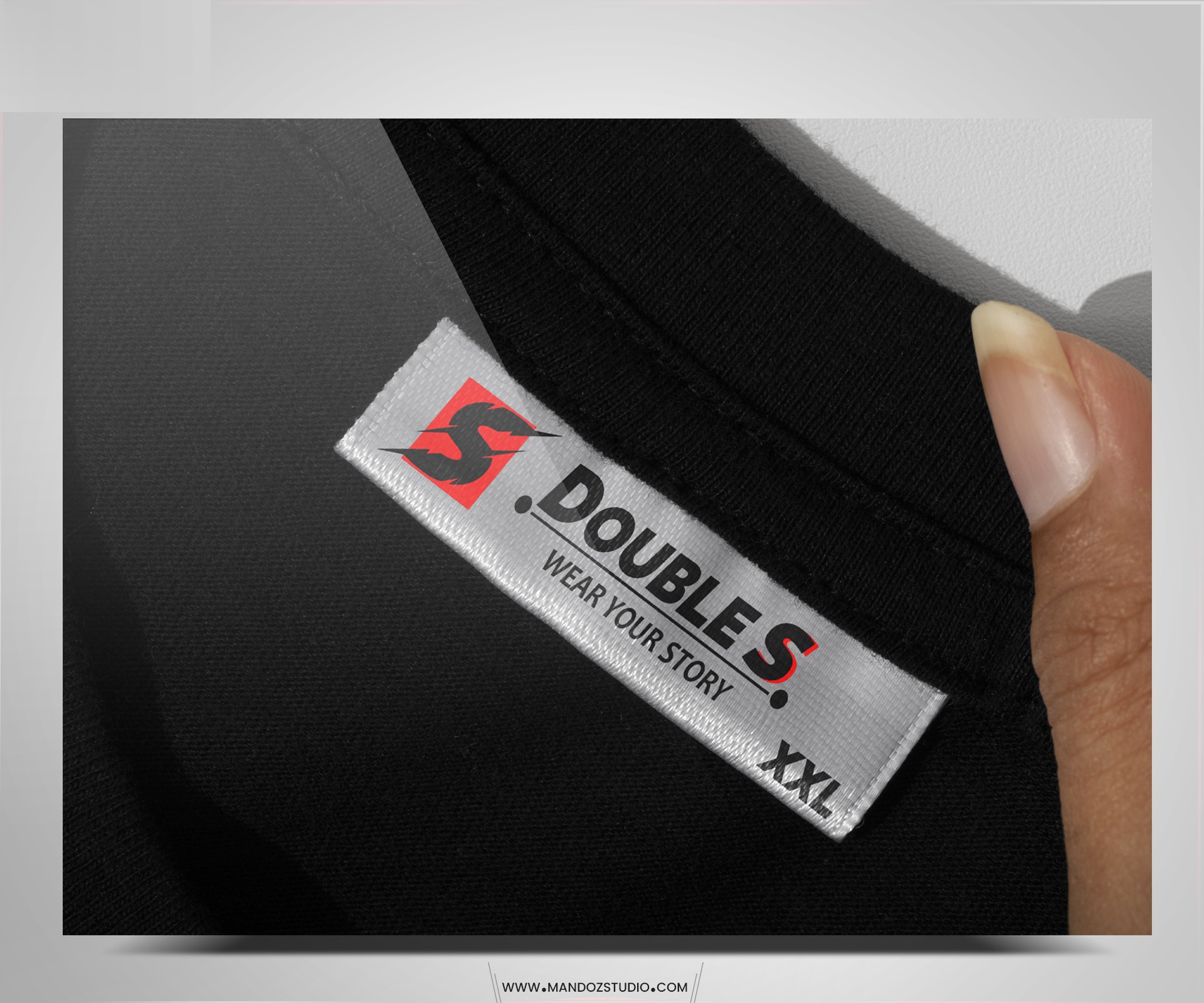 دبل إس Double S — هوية بصرية لعلامة ملابس